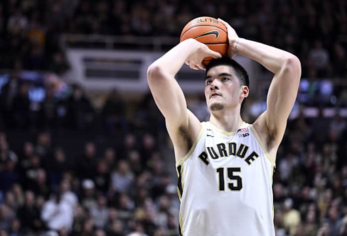 Purdue center Zach Edey